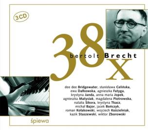 Okładka książki 38 x Bertolt Brecht