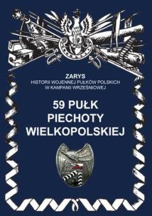 Okładka książki 59 pułk piechoty wielkopolskiej
