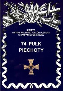 Okładka książki 74 Pułk Piechoty