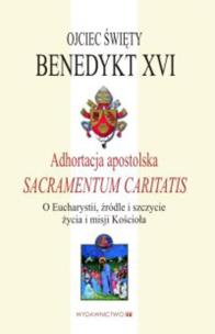 Okładka książki Adhortacja apostolska Sacramentum caritatis