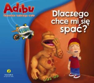 Opakowanie Adibu Tajemnice ludzkiego ciała Dlaczego chce mi się spać