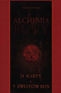Okładka książki Alchemia runy. 24 karty + 9 światów run