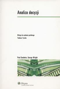 Okładka książki Analiza decyzji