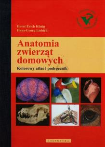 Okładka książki Anatomia zwierząt domowych