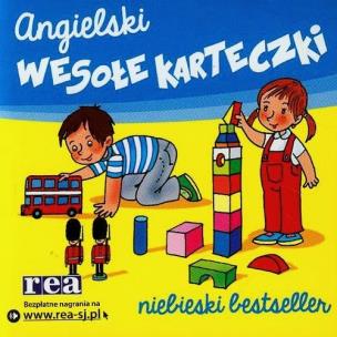 Opakowanie Angielski Wesołe karteczki niebieski bestseller