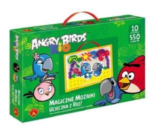 Opakowanie Angry Birds Rio. Magiczne mozaiki 550 ALEX