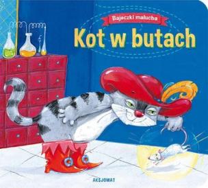 Okładka książki Bajeczki malucha. Kot w butach.