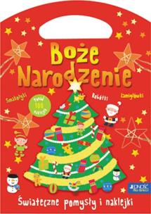 Okładka książki Boże Narodzenie. Świąteczne pomysły i naklejki