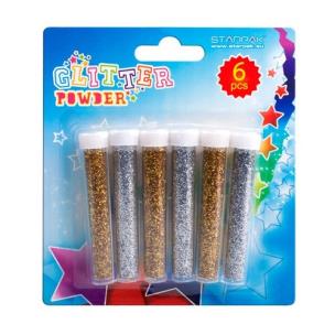 Opakowanie Brokat sypki złoty i srebrny