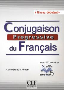 Okładka książki Conjugaison progressive du francais 2ed debiutant Podręcznik + CD