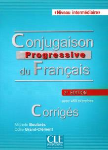 Okładka książki Conjugaison progressive du francais 2ed intermediate klucz