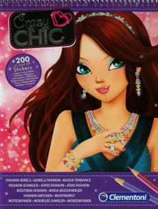 Okładka książki Crazy Chic. Szkicownik. Biżuteria Fashion