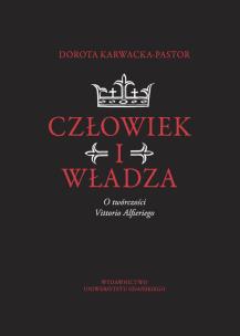 Okładka książki Człowiek i władza O twórczości Vittorio Alfieriego