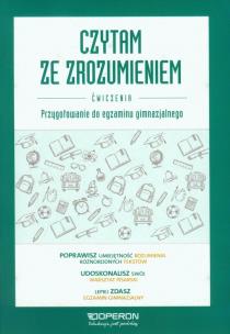 Okładka książki Czytam ze zrozumieniem. Zeszyt dla GIM OPERON