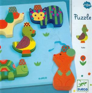 Opakowanie Drewniana układanka Yuko