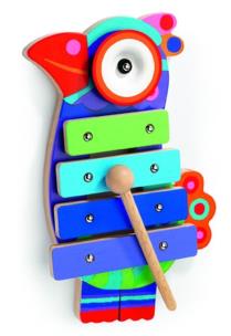 Opakowanie Drewniane cymbałki Ptaszek