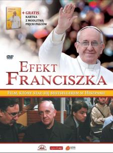 Okładka książki Efekt Franciszka + DVD