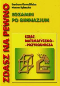 Okładka książki Egzamin gimnazjum - część mat.- przyr.