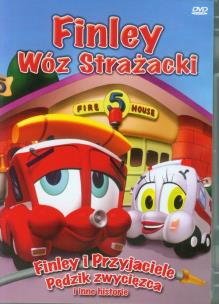 Okładka książki Finley wóz strażacki Finley i Przyjaciele Pędzik zwycięzca