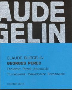 Okładka książki Georges Perec - Claude Burgelin