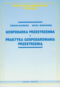 Okładka książki Gospodarka przestrzenna