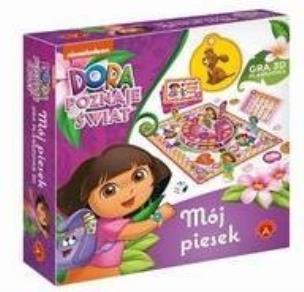 Opakowanie Gra 3D Mój piesek - Dora poznaje świat ALEX