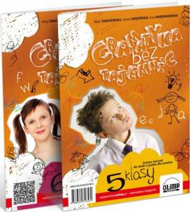 Okładka książki Gramatyka bez tajemni Zestaw ćwiczeń do nauki o języku dla uczniów klas 5 i 6