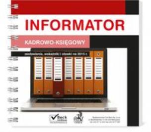 Opakowanie Informator kadrowo-księgowy 2015
