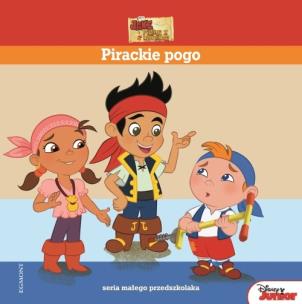 Okładka książki Jake i piraci z Nibylandii. Pirackie pogo