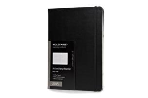 Opakowanie Kalendarze Moleskine 12M Professional Action Tygodniowy Wertykalny XL czarna oprawa