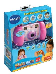 Opakowanie Kidizoom. Aparat cyfrowy - różowy VTECH