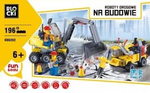 Okładka książki Klocki Blocki na budowie 196 elementów