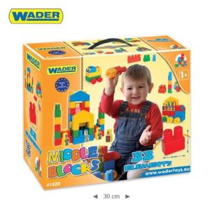 Opakowanie Klocki Middle Blocks 33 elementów