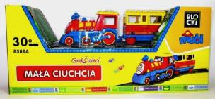 Opakowanie Klocki MUBI mała ciuchcia na baterie 30 elementów