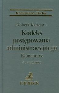 Okładka książki Kodeks postępowania administracyjnego Komentarz