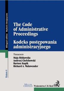 Opakowanie Kodeks postępowania administracyjnego. The Code of Administrative Procedure