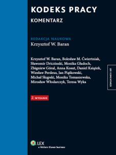 Okładka książki Kodeks pracy. Komentarz