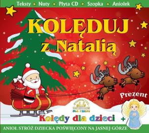 Okładka książki Kolęduj z Natalią + Cd