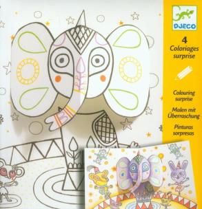 Opakowanie Kolorowanka z niespodzianką - Słoń