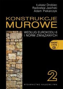 Okładka książki Konstrukcje murowe według Eurokodu 6 i norm związanych Tom 2