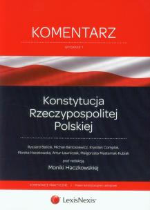 Okładka książki Konstytucja Rzeczypospolitej Polskiej Komentarz