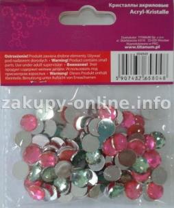 Okładka książki KRYSZTALKI AKRYLOWE OKRAGLE MIX 100 SZT AC024