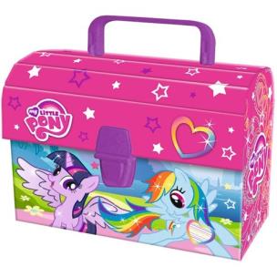 Opakowanie Kuferek kartonowy oklejany My Little Pony różowy