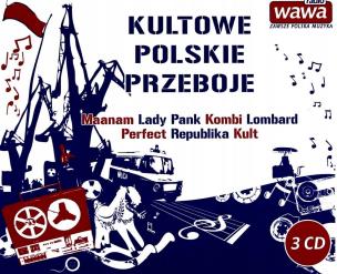 Okładka książki Kultowe polskie przeboje Radia Wawa