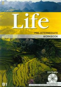 Okładka książki Life Pre-Intermediate Workbook + CD
