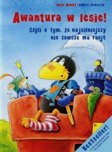 Okładka książki Mały Kruk. Awantura w lesie!