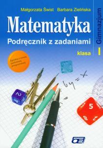 Okładka książki Matematyka 1 Podręcznik z zadaniami