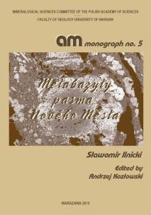 Okładka książki Metabazyty pasma Nového Města