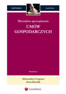 Okładka książki Metodyka sporządzania umów gospodarczych
