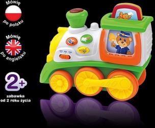 Okładka książki Mój pierwszy pociąg - zwierzęta DUMEL